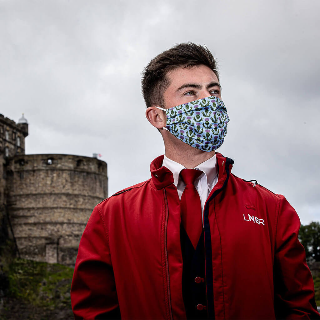 Face Mask - LNER Edinburgh Design